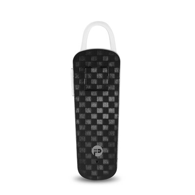 

PROF (pivoFUL) PBH-502 уха Bluetooth гарнитура голосовой отчетности минималистского дизайна требует батареи дисплей Apple, поддерживает подключение многоточечного черным