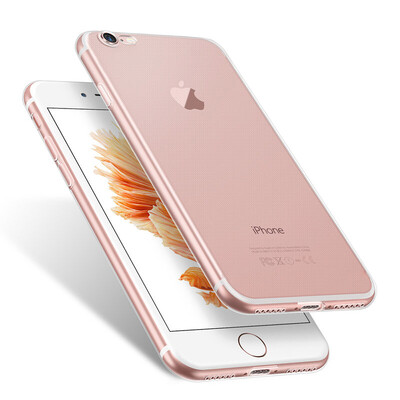 

2 shell 1 film - economic equipment Mei Yi Apple iPhone7 8 phone case protection silicone transparent transparent shells 47 inches transparent white