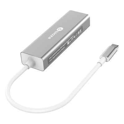 

BIAZE Тип-C к USB-разъединителю HUB-концентратор USB-C к порту Gigabit Ethernet Apple Notebook Converter MacBook Pro Аксессуары ZH19-Metal Silver