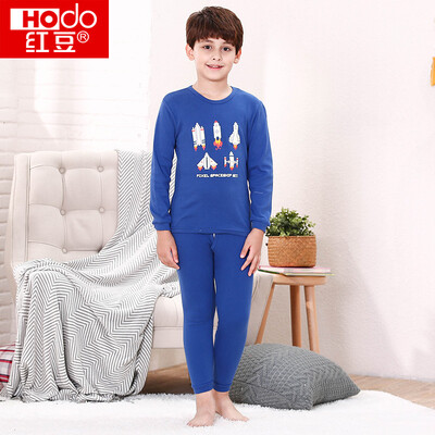 

Red beans children&39s cotton underwear suit men&39s large children autumn&winter low-necked cartoon breasts 100 cotton Qiuqiu Qiuku children&39s cotton sweater HDM15 possession of green 110