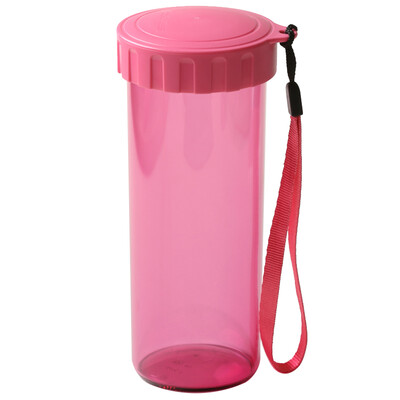 

【Jingdong Supermarket】 Tupperware (Tupperware) Ying Cai plastic heart movement leak-proof cup with carry rope 430ml litchi red
