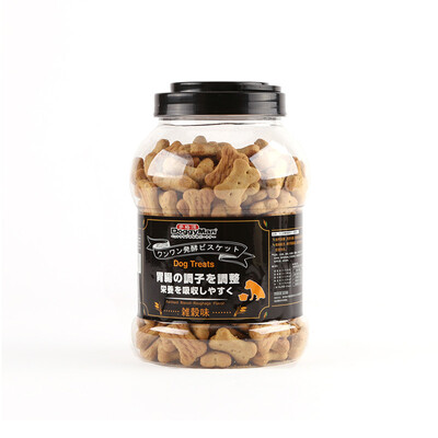 

Doubled Doggy Man Pet Snacks Barking Fragrances - Rough Grains 680g Pet Training Reward Snacks Cookies
