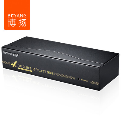 

Bo Yang (BOYANG) BY-204 HD Video Splitter VGA Splitter Настольные компьютеры для ноутбуков VGA-монитор One Point Quad