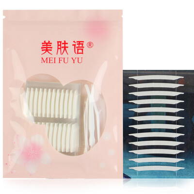 

Skinny double-sided invisible double-fold paste paste MF5061 long section of sharp angle with tweezers push stick stickers stickers