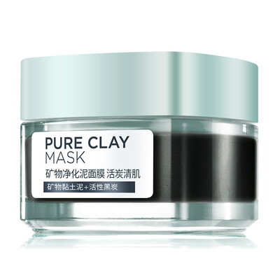 

Oreal (LOREAL) mineral purification mud mask live charcoal muscle 100ml