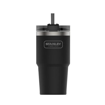 

STANLEY Adventure Series Stainless Steel Vacuum Car Suction Cup 591 ml - Black (adult sports cups portable fitness kettles summer hand cup