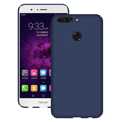 

YOMO Huawei glory V9 mobile phone case protective cover skin feeling full package edge protection hard shell dark blue