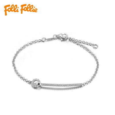 

Folli Follie SILVER CIRCLE silver bracelet SILVER CIRCLE series 3B16S040C