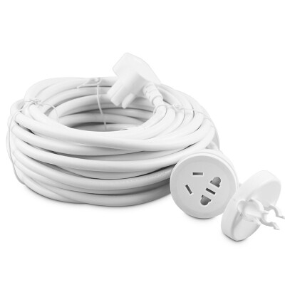 

Han Electronics KEG HD-ZYBP-01-30 small white 30 meters new national standard 750 degree fire-retardant waterproof shower electric car battery car extension cord power outlet