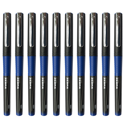 

Zebra C-JB1-CN 05mm Roller Ball Pen Blue Ink 10 pcsBox