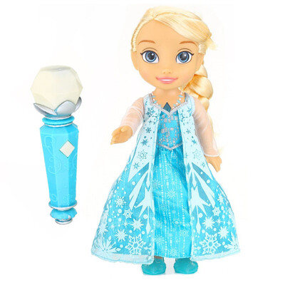 

серия Дисней (Disney) Замороженные девочки девушка играть дома детские игрушки куклы Барби пение куклы с микрофоном светящейся Принцессы Айшей 91469