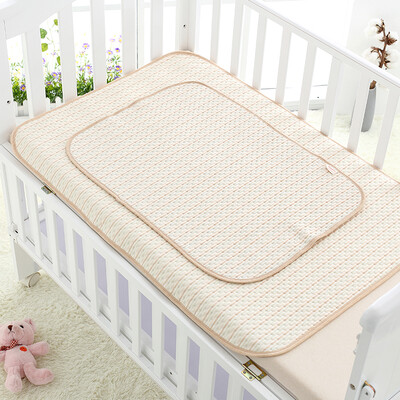 

Babyprints newborn baby with urine pad color cotton thicker washable care mats menstrual pad baby diaper pad large colored stripes 2 packs