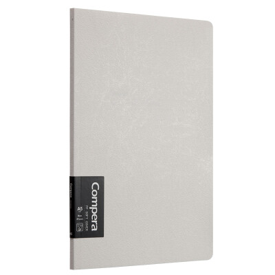 

Qixin COMIX A5 50 sheets PP surface glue book Notepad soft copy notebook Compera original series C7001 white