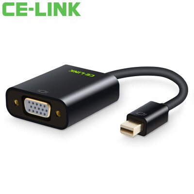 

CE-LINK Mini DP to DVI Converter 1.2 Mini DisplayPort to DVI Adapter Apple MacBook Lightning TV Projector White A1638