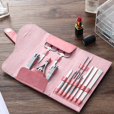 

Ou Run Zhe nail knives beauty nail tools all - round suit nail clippers 15 sets
