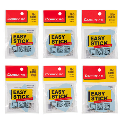 

COMIX 24 installed 80 pieces of special-shaped stickers notes notes easy to paste D7040 color