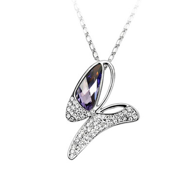 

Yoursfs@ Long Pendant Charm Necklace Elegant Butterfly Style for women Trendy Design