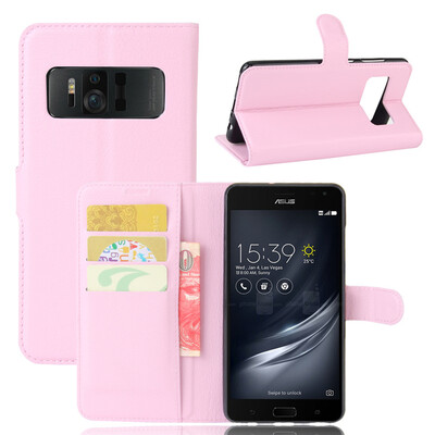 

GANGXUN Asus Zenfone AR ZS571KL Чехол из высококачественной кожи PU с флип-чехлом Kickstand Anti-shock Кошелек для Asus Zenfone AR