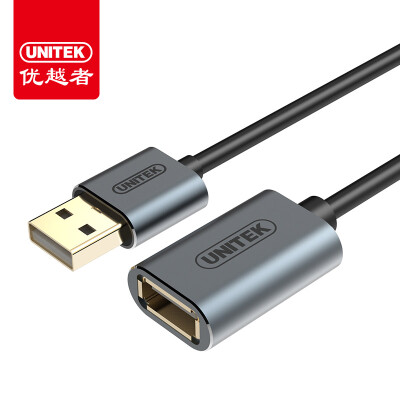 

Улучшенный человек (UNITEK) расширение usb2.0 Кабель 2 м удлинитель на материнской линии мужского и женского пола USB компьютерная мышь клавиатура линия данных удлинителя серый U-Y-C450FGY