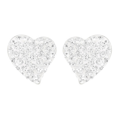 

SWAROVSKI SWAROVSKI PLATED gold heart Alana earrings 1121080