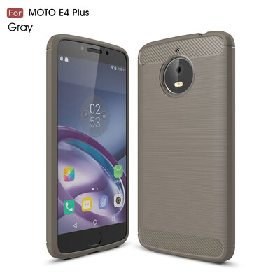 

GANGXUN Motorola Moto E4 Plus Корпус с антискользящим защитным покрытием Легкая мягкая задняя крышка из кремния для Moto E4 Plus