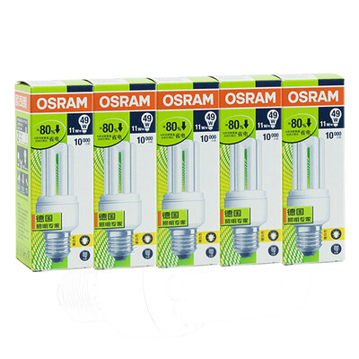 

OSRAM OSRAM Mini Value Star Энергосберегающий свет 11W Daylight E27 Five Pack