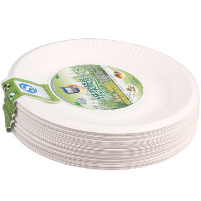 

【Jingdong Supermarket】 Jie Neng 500ML disposable paper bowl (40pcs) biodegradable waterproof oil for microwave oven JN-0211