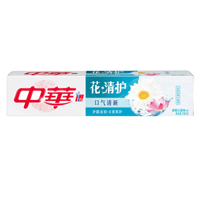 

China ZHONGHUA flowers Qingqing Qing Qing Qin Lin toothpaste 180g