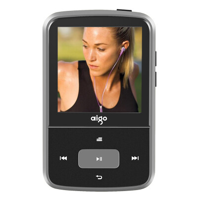 

Патриот (Aigo) mp3 плеер MP3-107 мини музыкального плеера, Bluetooth высокого качества студента mp3 Running клипс стильные светло-серые памяти 8G