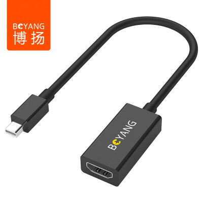 

Bo Yang (BOYANG) BY-06Z02 MiniDP to DVI conversion line Mini Displayport to DVI adapter converter projector Apple lightning cable