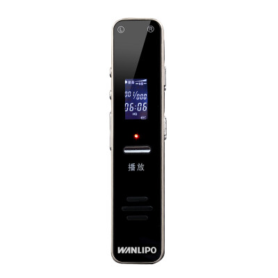 

WANLIPO Manley Po TF-91 диктофон 16G подлинной золотой мини HD телеобъектив профессиональный шумоподавление деловых встреч MP3