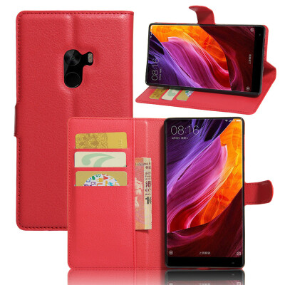 

GANGXUN Xiaomi Mi Mix Case High Quality PU Leather Flip Cover Kickstand Anti-shock Wallet Case for Xiaomi Mi Mix