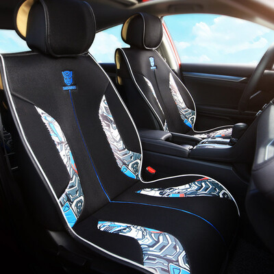 

Transformers car seat cushion four seasons universal cushion spring summer cushion Optimus column version