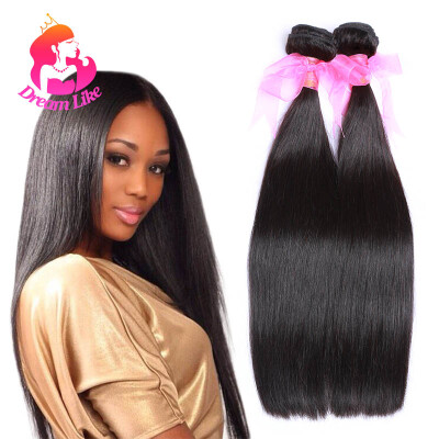 

Peruvian Frontal Lace Closure Ear To Ear With Straight Human Hair Bundles 10A Unprocessed Peruvian Straight Hair With Frontal