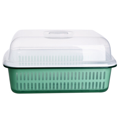 

Revitalization with lid square filter basin with lid multi-purpose washing basket basket basket drain basket fruit basket vegetable basin filter basin YH6005