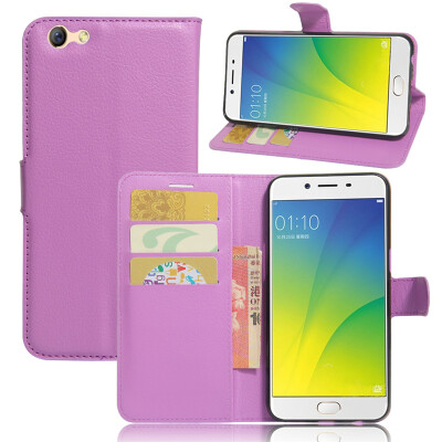 

GANGXUN OPPO F3 Case High Quality PU Leather Flip Cover Kickstand Anti-shock Wallet Case for OPPO A77