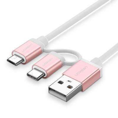 

UGREEN Micro USB + Type-C charging and data transfer cable