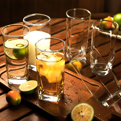 

Jingdong Supermarket] Ocean Thai imports glass cup milk cup juice cup Pasha Quartet cup 320ml six suit