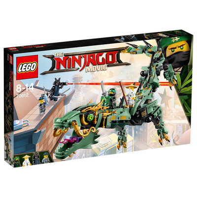 

Lego Mirage Ninja Series 8 years old - 14 years old ninja green dragon 70593 children building blocks toys Lego while stocks last