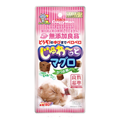 

Doo Doggy Man Pet Snacks No Add Good Delicatessen Tuna Fish - Bonito Festival 30g Cat Snacks