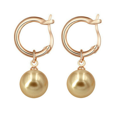 

Yoursfs @ Design Pendant Earrigns Природные настоящие жемчужины с надписью Big Ball Pearl Drop Earrings для женщин