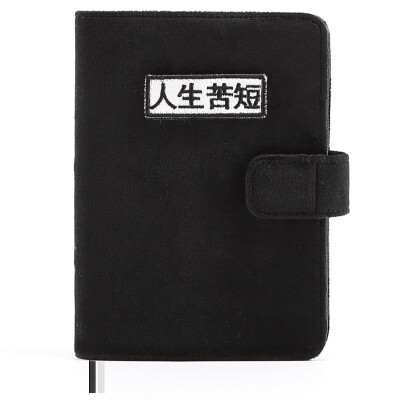 

Kinbor velvet section A6 handbook book schedule notebook stationery notebook avant-garde DTB6156