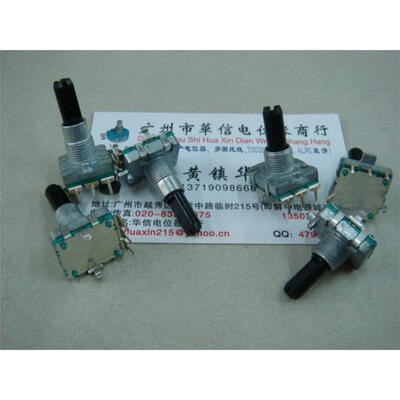 

Audio encoder potentiometer EC16B24 [no stepping ] handle length 20MM 23MM [ heavy feel ]