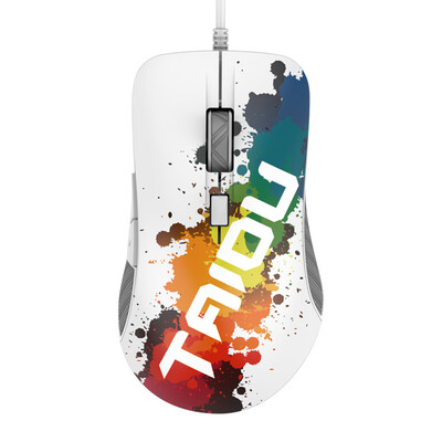 

Titanium степень (Taidu) Standard Edition Gaming в две годовщины модели RGB игровую мышь белая мышь типа кожи