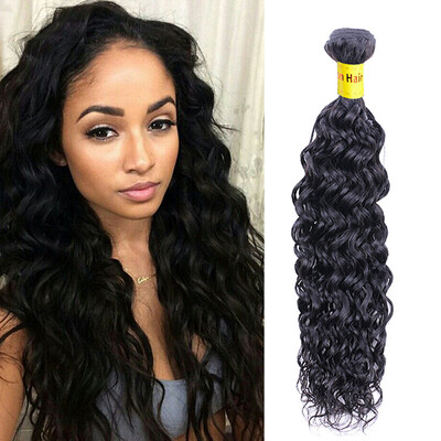 

9A Malaysian Nature Wave Virgin Hair Soft Malaysian Natural Wave 3 Bundles Natural Curly Virgin Hair Wet And Wavy Human Hair Weave