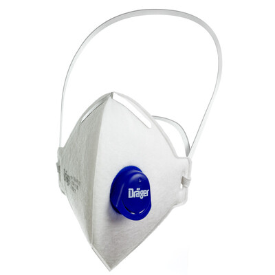 

Draeger FFP2 import respirator mask 1520V anti-haze PM25 dustproof breathable folding mask