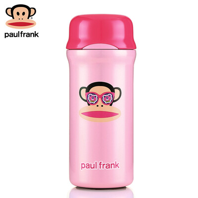 

Monkey Paul Frank Insulation Cup Male Female Fashion Student Children&39s Cup Portable Cute Cartoon Cup 230ml Powder PFD009