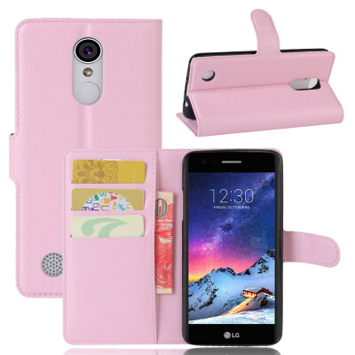 

GANGXUN LG K4 2017 Case High Quality PU Leather Flip Cover Kickstand Anti-shock Wallet Case for LG K4 2017