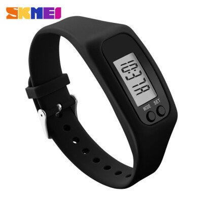 

SKMEI Women Fashion Sports Watches Pedometer Calorie Sport Mileage Digital Watch Girl Colorful Silicone Strap Wristwatches 1207