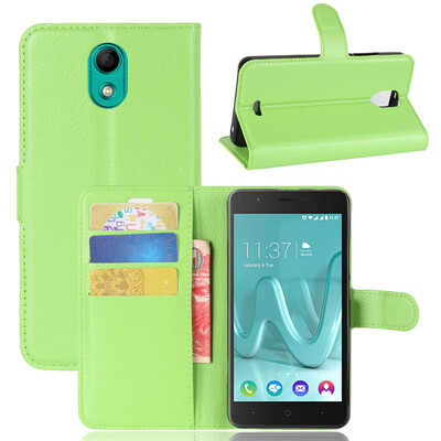 

GANGXUN Wiko Kenny Case High Quality PU Leather Flip Cover Kickstand Anti-shock Wallet Case for Wiko Kenny